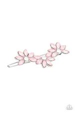 Paparazzi GLOWING SEASON pink HAIRCLIP