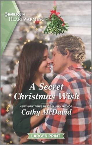 A Secret Christmas Wish: A Clean Romance (Wishing Well Springs, 3) - VERY GOOD