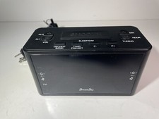 DreamSky Alarm Clock Radio FM Snooze Button Large Display AC w 9V Battery Backup