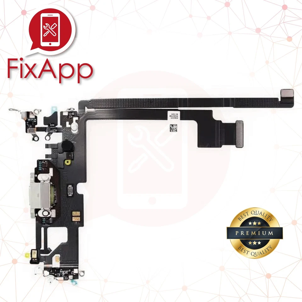 PREMIUM APPLE IPHONE 12 PRO MAX - FLAT CONNETTORE DI RICARICA DOCK + MICROFONO