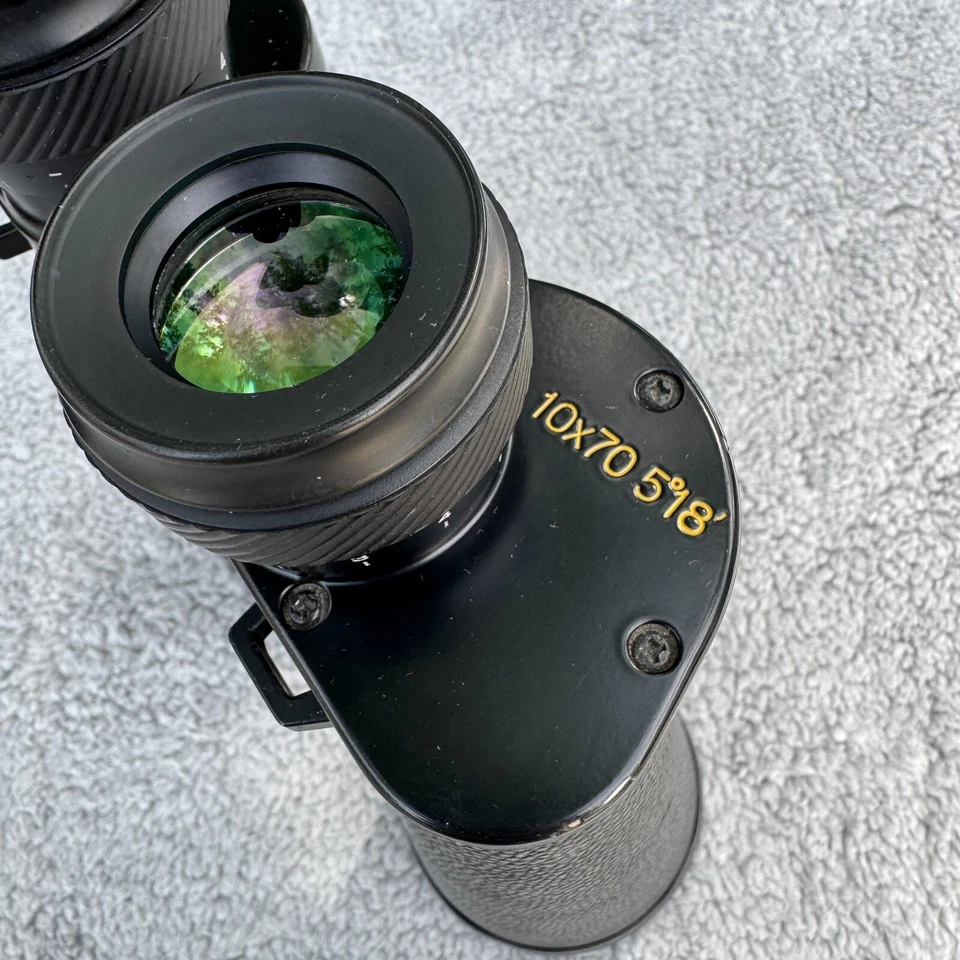 Vtg Fujinon 10x70 5.18 Binoculars Large 70mm Lens Outdoor Vintage Used w/case - Image 4 of 4