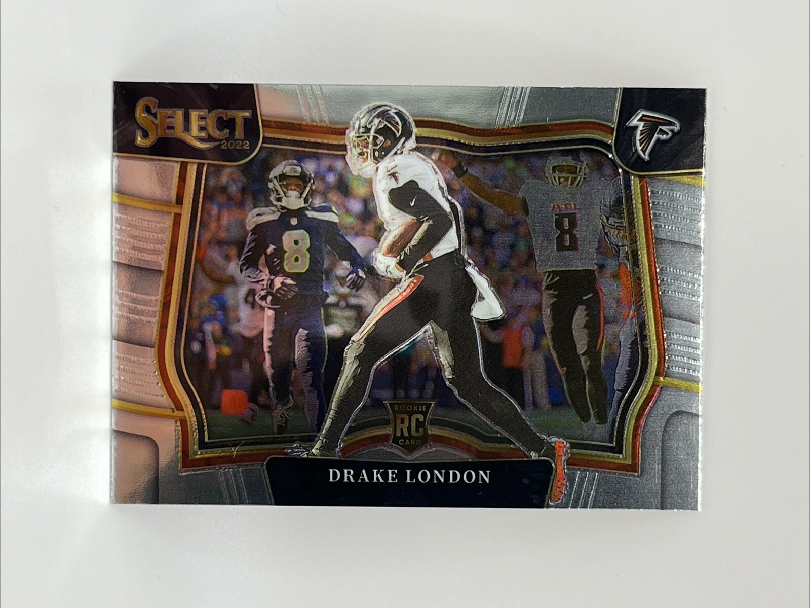 Drake London 2022 Panini Select Base Field Level Rookie RC #474 Falcons