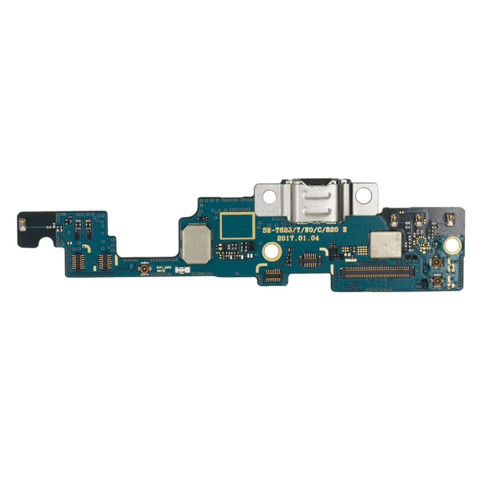 Placa de puerto de carga de cargador USB para Samsung Galaxy Tab S3 SM-T820 T823 T825 T827 Foto 2 de 4