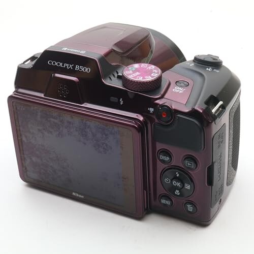 Nikon COOLPIX Digital Camera B500 PU Plum Color 40x From Japan