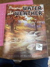 Vintage Walter Foster Art Book 155 PAINTING WATER AND WEATHER Charles Cochrane