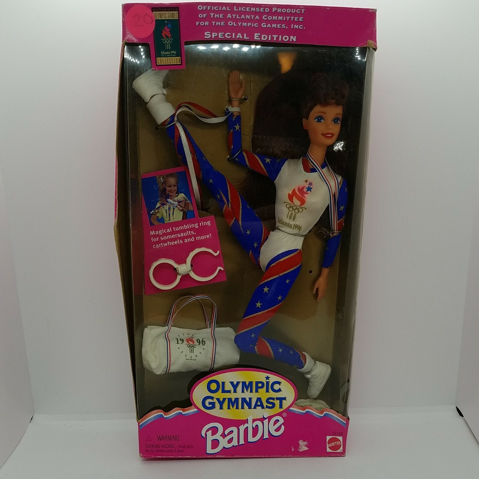 1996 olympic gymnast barbie value