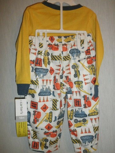 NWT Boys Carter's Two Piece Pajama Set assorted prints Sizes: 18 mths-8 - Picture 12 of 18