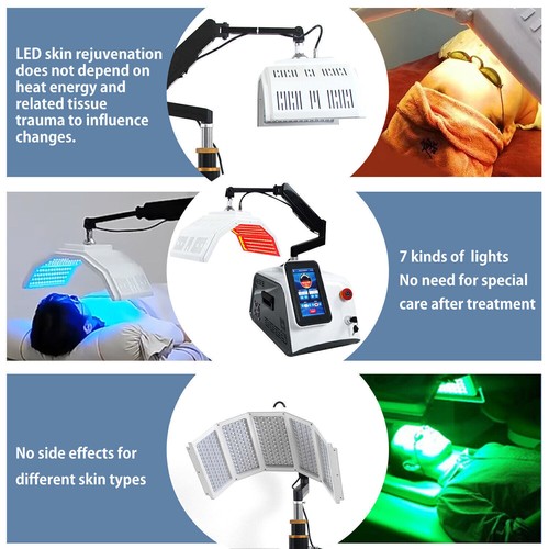 Pro 7 Color Facial Machine Photodynamic PDT Beauty Lamp LED Photon Light Therapy - Picture 4 of 14