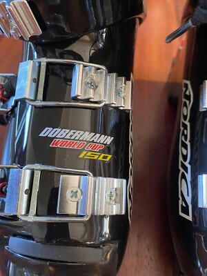 Nordica Dobermann World Cup 150 Ski Boots Size 25, UK 6, US