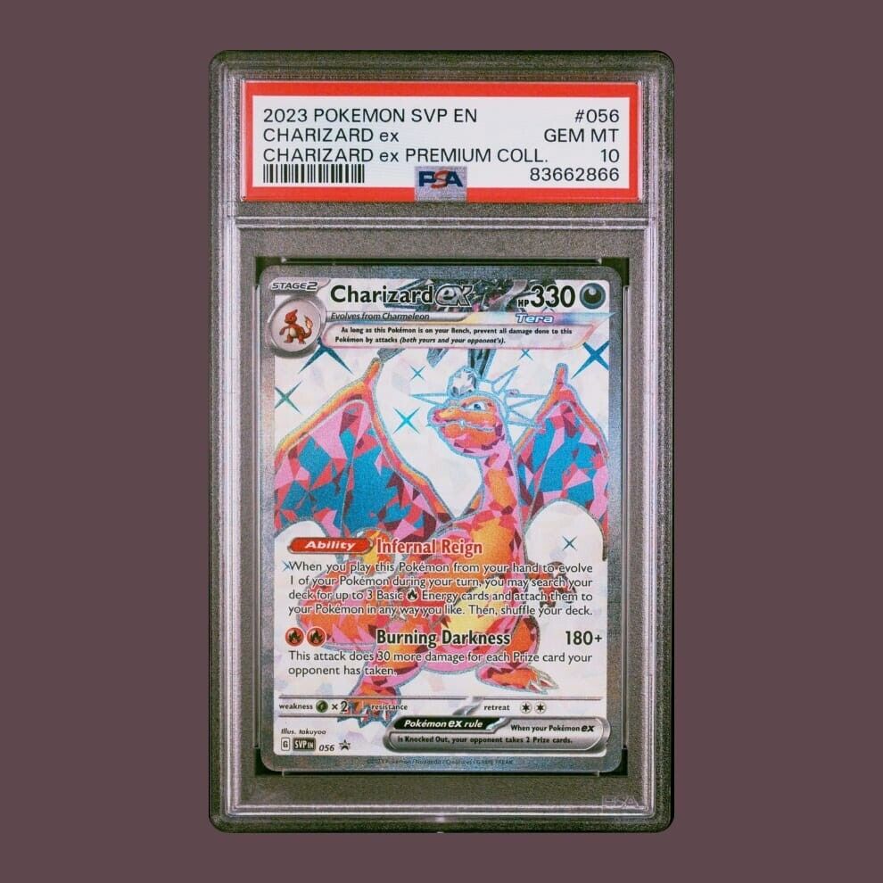 Pokemon TCG Charizard ex SVP EN 056 Black Star Promo Gem Pokemon TCG Charizard ex SVP EN 056 Black Star Promo Gem