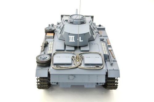RC Panzer III Kampfwagen 3 Heng Long 1:16 Rauch Sound Schuß V7.0 IR u BB - Bild 15 von 18