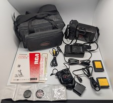 RCA PROV712 8mm Video Tape Camcorder VCR Transfer w/ Accessories TESTED SEE DESC