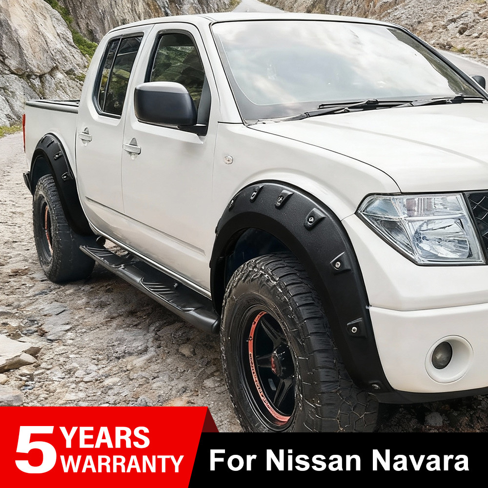 6.7"" Wheel Arches Fender Flares Kit For Nissan Navara D40 2005-2010 Narrow Body