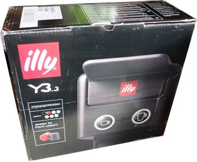 Illy Y3.3 Kaffeemaschine Espresso & Coffee schwarz iperespresso Kapselmaschine