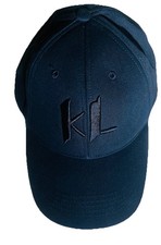 Karl Lagerfeld Black Unisex Adjustable Baseba...