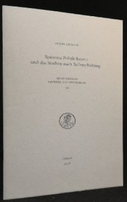 Spinozas Politiktheorie und das Streben nach Selbsterhaltung. Mededelingen vanwe