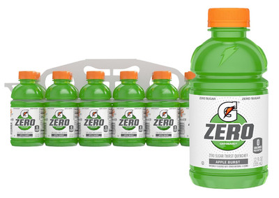 Gatorade Zero Sugar Apple Burst 12oz 12pk