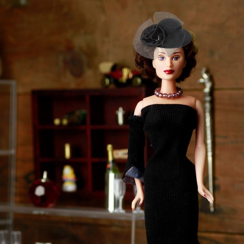 6 Pezzi Cappello Vestire Bambola Uomo Donna Tea Party Fascinator Cappelli per - Foto 6 di 12