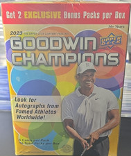 Upper Deck 2023 Goodwin Champions Hobby Box 16 Packs 80 Cards Bonus Pack