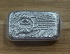 Poineer Metals 10 oz .999 Silver Bar Poured Sealed Rare