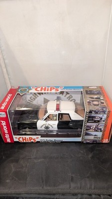 A.W. 1:18 1975 Dodge Monaco CHiPs California Highway Patrol LE NIB with Figures