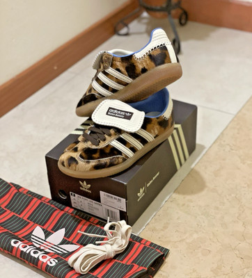 Adidas x Wales Bonner Samba Pony Leo Leopard - 36 2/3 EU - 4,5 US \\ IE0578