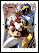 Brent Jones 1997 Score #45 San Francisco 49ers 31306 Football Card