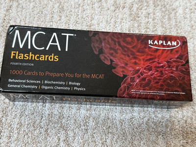 Kaplan MCAT Flashcards 1000 Cards to Prepare You for the MCAT 4th Edition