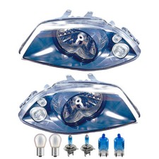 Scheinwerfer Set inkl. Premium Lampen für Seat Ibiza III 6L1 mit Lampenträger