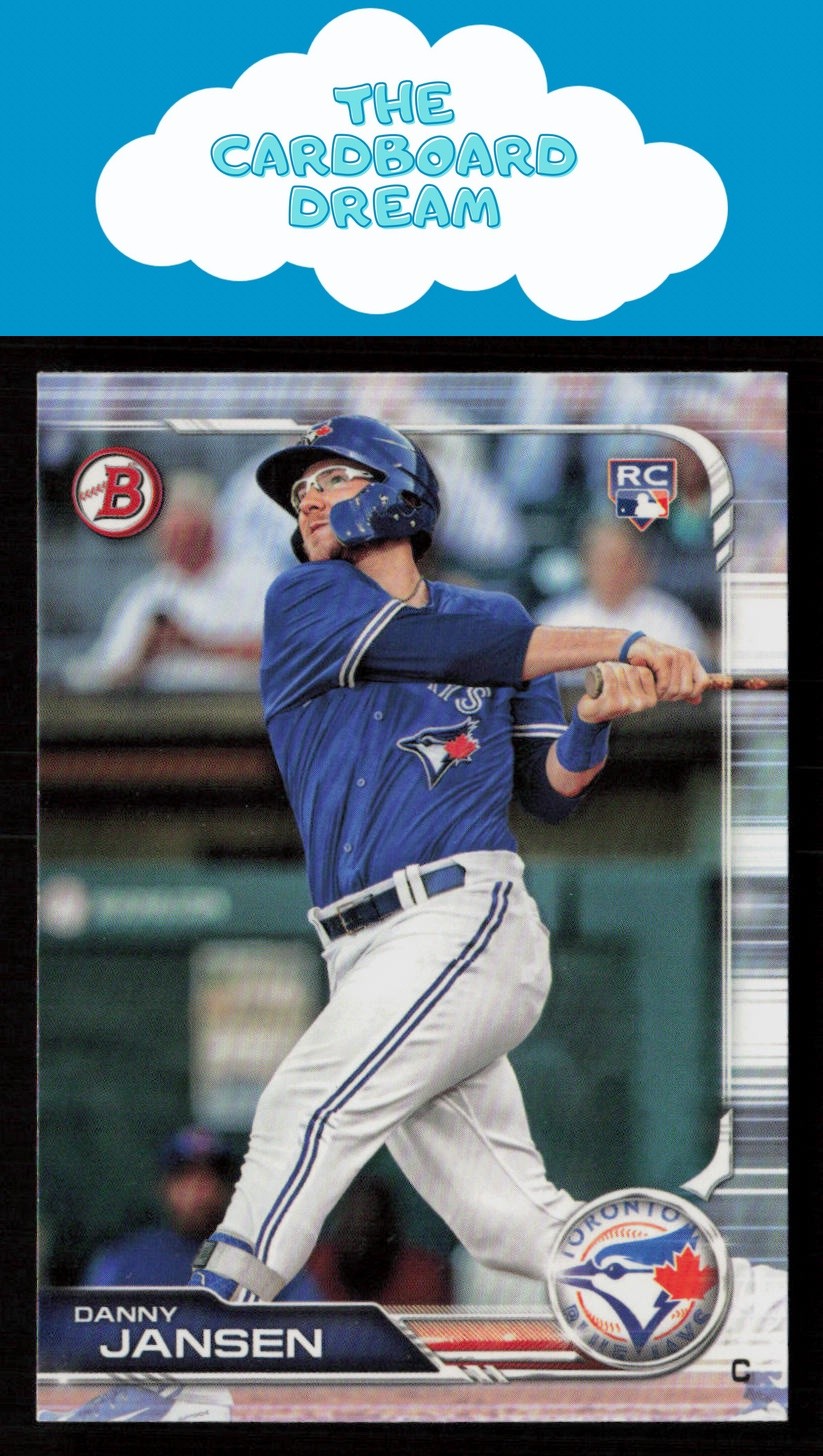 Danny Jansen 2019 Bowman #48 RC Rookie Toronto Blue Jays Baseball Card