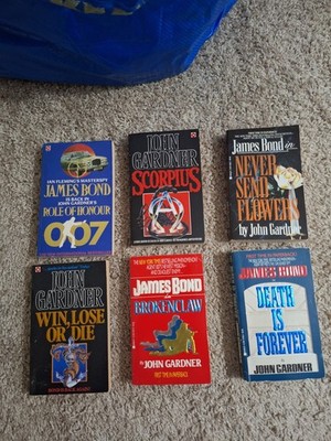 Lot Of James Bond Novels By John Gardner(1980s)
