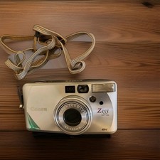 Canon Sure Shot Z155 Caption 35mm Point  Shoot Film Camera  Untested W/ Case