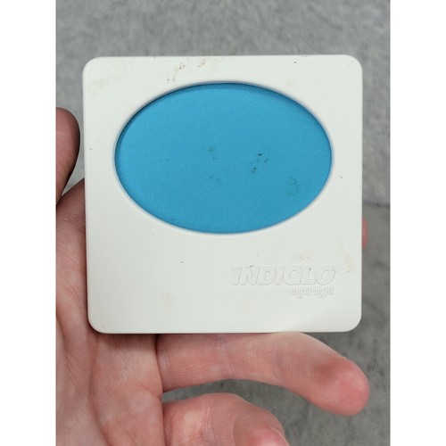 Austin Innovations Indiglo Night Light Model 11600 White Blue Vintage Plug-In