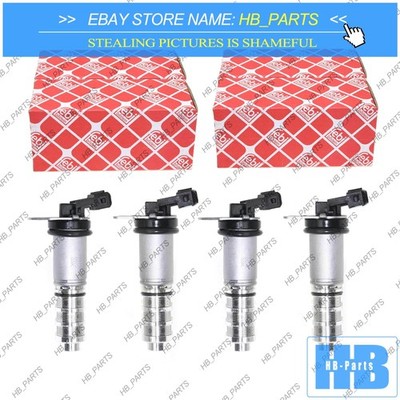 4X FEBI VANOS VVT Variable Timing Solenoid For BMW 535i 550i 650i 740i 750i USA