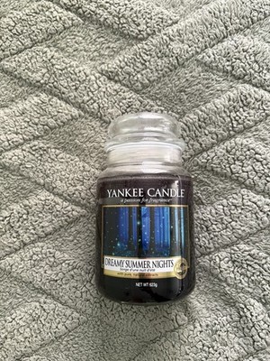 Yankee Candle Large Jar Dreamy Summer Nights 623g einmal benutzt altes Etikett nicht mehr produziert