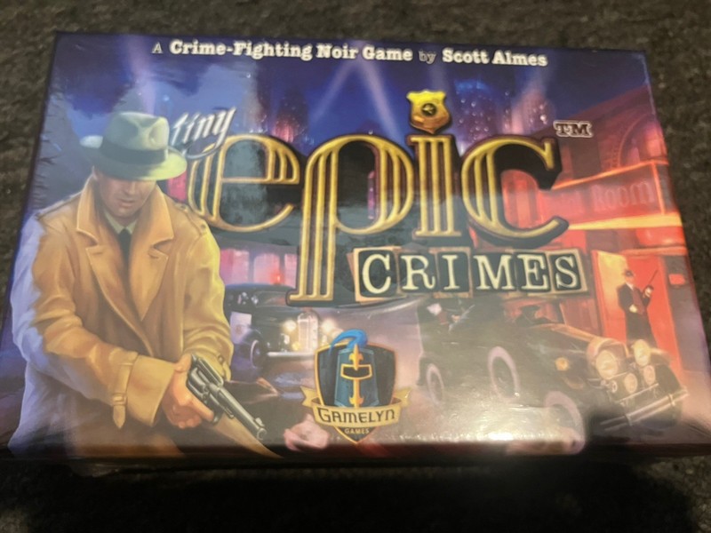 Tiny Epic Crimes A Crime-Fighting Game Brand New Sealed
