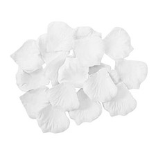 Rose Flower Petals 1200pcs Artificial Flowers Silk Rose Petals for White