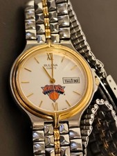 Bulova NBA Knicks Wristwatch Vintage Timepiec...