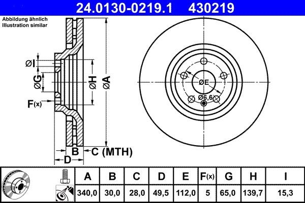 2X Bremsscheibe Vorderachse FüR Audi Tt Roadster-image