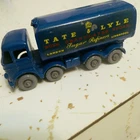 Vtg Matchbox Sugar Container No 10 Tate Lyle Gray Wheels Lesney England -Minty !