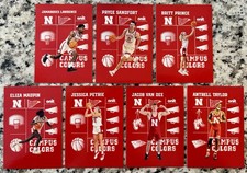 2025-2026 Onit Athlete Nebraska Basketball & Wrestling Red Campus Colors Set