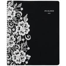 Lacey 2025-2026 Planner Weekly Monthly Appointment Book Floral Design 13 Months