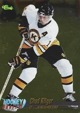 1995 Classic Draft - Chad Kilger #4 Gold (RC) Anaheim Ducks