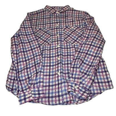 #ad #ad NEW Deadstock 80s Cheryl Tiegs Plaid Shirt Size 8 Vintage Sears 1987 Made USA $35.00