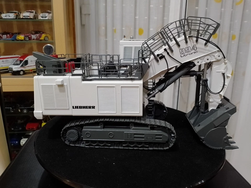 LIEBHERR R 994 B litronic NZG 617 RETRO FRONTAL 1/50 (1572) - Imagen 3 de 4