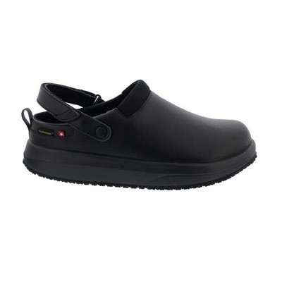 Joya Ace SR M Black, Men's Clog, Smooth Leather/Textile, Senso Sole, JY513A