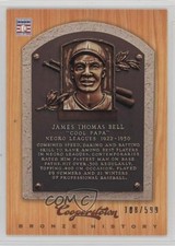 2012 Panini Cooperstown Bronze History 108/599 James Cool Papa Bell #6 HOF 9bp