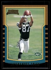 Laveranues Coles 2000 Bowman Rookie Card #192. rookie card picture