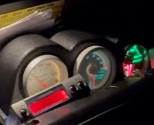 Greddy Exhaust Gas Temperature Egt Gauge - 60mm - White Facegreen Illumination