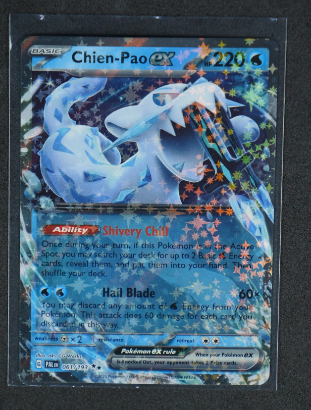 Chien-Pao ex - Holo Double Rare #061/193 SV02: Paldea Evolved 2023 NM